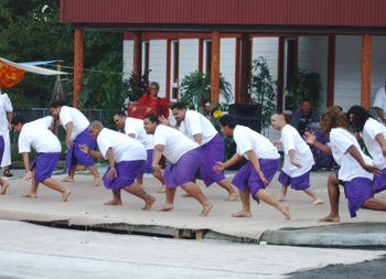 Samoan Men Dancers