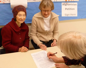 Afghanistan petition